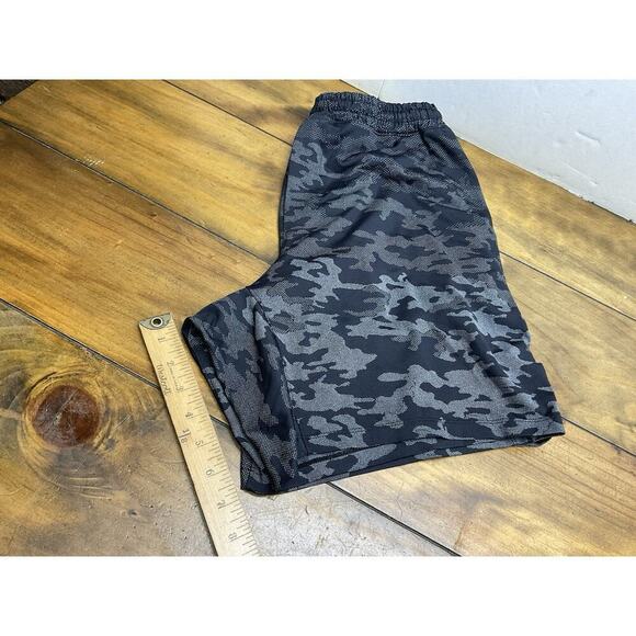 Lululemon Shorts Men’s M Gray Camo Pace Breaker 9" Lined Athletic Running Gym - Picture 10 of 10